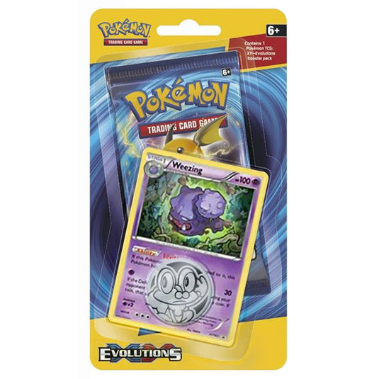 XY Evolutions - Checklane Blister - Weezing