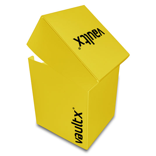 Vault X - Large Deck Box w/ 150 Card Sleeves - Yellow