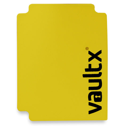 Vault X - Large Deck Box w/ 150 Card Sleeves - Yellow