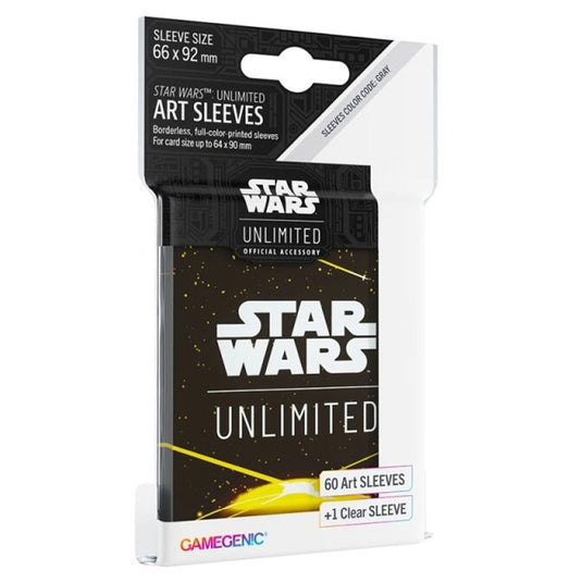 Gamegenic - Star Wars Unlimited - Art Sleeves - Space Yellow (60 Sleeves)