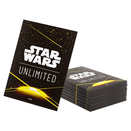 Gamegenic - Star Wars Unlimited - Art Sleeves - Space Yellow (60 Sleeves)
