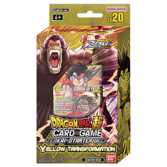 DragonBall Super Card Game - Starter Deck - Yellow Transformation SD20