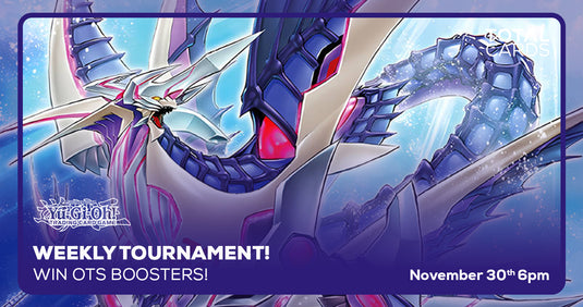 Yu-Gi-Oh! - Weekly Tournament - Saturday 6pm (30/11/24)