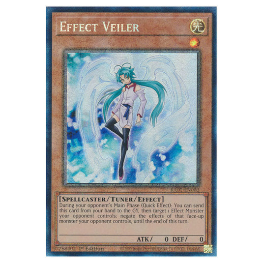 Yu-Gi-Oh! - 25th Anniversary Rarity Collection - Effect Veiler (Collector's Rare) RA01-EN003-CR
