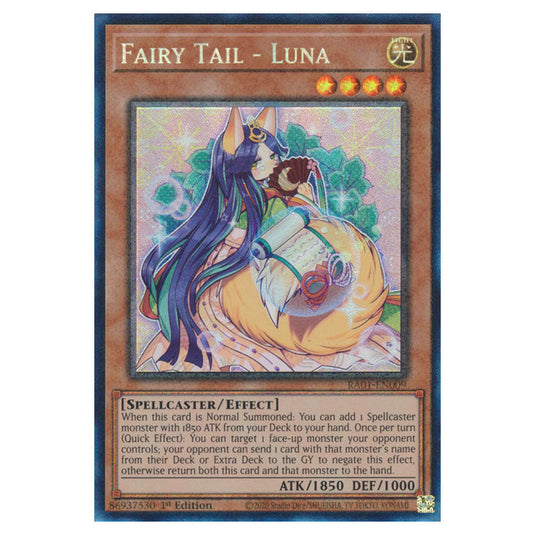 Yu-Gi-Oh! - 25th Anniversary Rarity Collection - Fairy Tail - Luna (Collector's Rare) RA01-EN009-CR