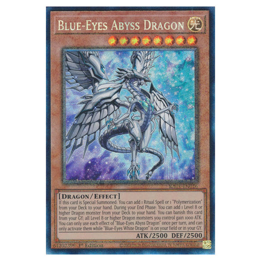 Yu-Gi-Oh! - 25th Anniversary Rarity Collection - Blue-Eyes Abyss Dragon (Collector's Rare) RA01-EN016-CR