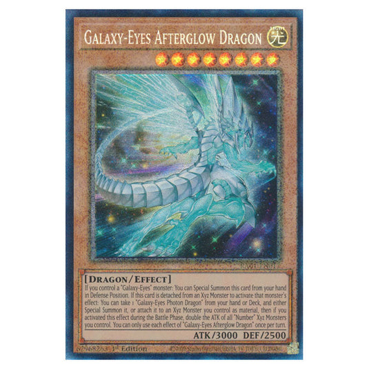 Yu-Gi-Oh! - 25th Anniversary Rarity Collection - Galaxy-Eyes Afterglow Dragon (Collector's Rare) RA01-EN017-CR
