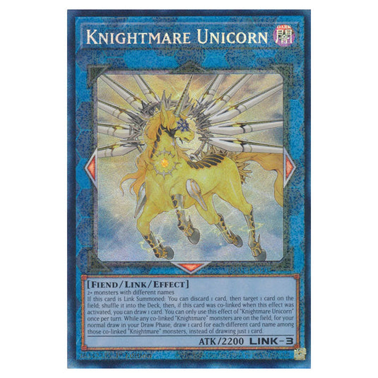 Yu-Gi-Oh! - 25th Anniversary Rarity Collection - Knightmare Unicorn (Collector's Rare) RA01-EN043-CR