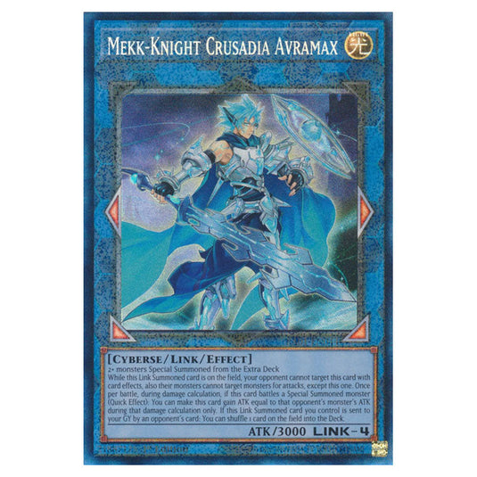 Yu-Gi-Oh! - 25th Anniversary Rarity Collection - Mekk-Knight Crusadia Avramax (Collector's Rare) RA01-EN044-CR
