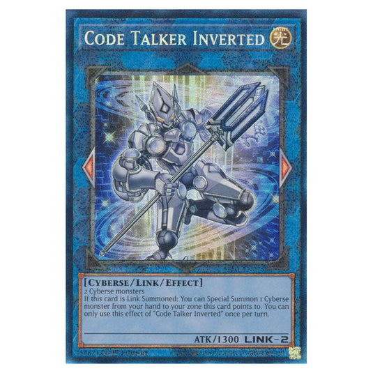 Yu-Gi-Oh! - 25th Anniversary Rarity Collection - Code Talker Inverted (Collector's Rare) RA01-EN045-CR