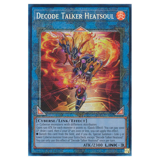 Yu-Gi-Oh! - 25th Anniversary Rarity Collection - Decode Talker Heatsoul (Collector's Rare) RA01-EN048-CR