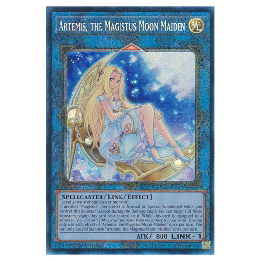 Yu-Gi-Oh! - 25th Anniversary Rarity Collection - Artemis, the Magistus Moon Maiden (Collector's Rare) RA01-EN049-CR
