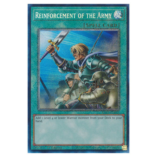 Yu-Gi-Oh! - 25th Anniversary Rarity Collection - Reinforcement of the Army (Collector's Rare) RA01-EN051-CR