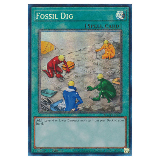 Yu-Gi-Oh! - 25th Anniversary Rarity Collection - Fossil Dig (Collector's Rare) RA01-EN053-CR
