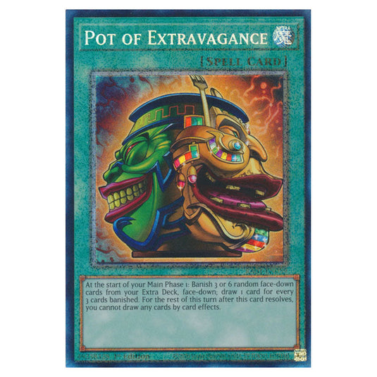 Yu-Gi-Oh! - 25th Anniversary Rarity Collection - Pot of Extravagance (Collector's Rare) RA01-EN059-CR