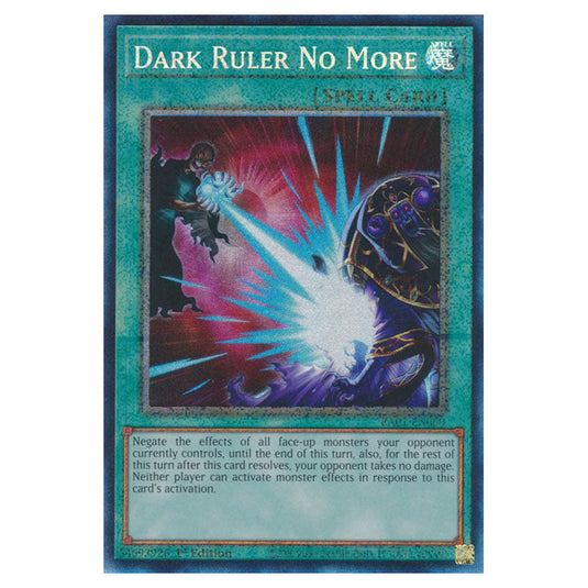 Yu-Gi-Oh! - 25th Anniversary Rarity Collection - Dark Ruler No More (Collector's Rare) RA01-EN060-CR