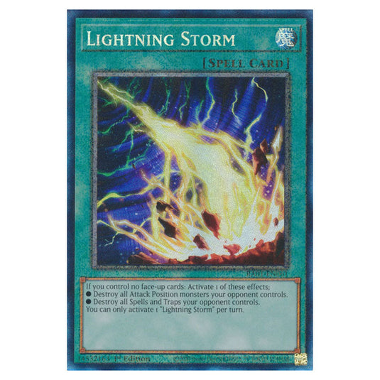 Yu-Gi-Oh! - 25th Anniversary Rarity Collection - Lightning Storm (Collector's Rare) RA01-EN061-CR