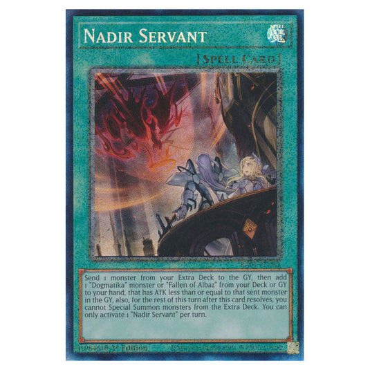 Yu-Gi-Oh! - 25th Anniversary Rarity Collection - Nadir Servant (Collector's Rare) RA01-EN062-CR