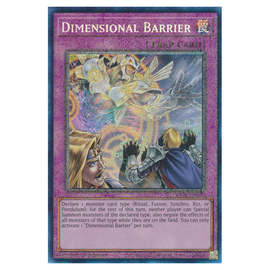 Yu-Gi-Oh! - 25th Anniversary Rarity Collection - Ice Barrier (Collector's Rare) RA01-EN071-CR