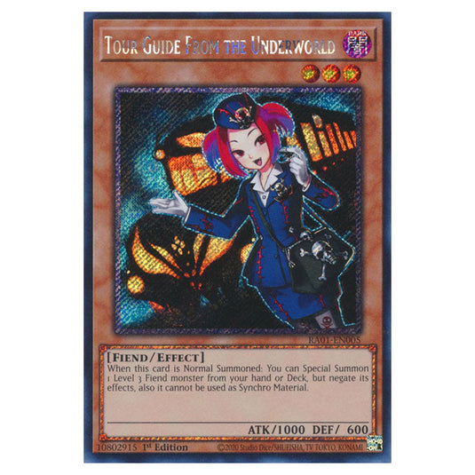 Yu-Gi-Oh! - 25th Anniversary Rarity Collection - Tour Guide From the Underworld (Platinum Rare) RA01-EN005-PR