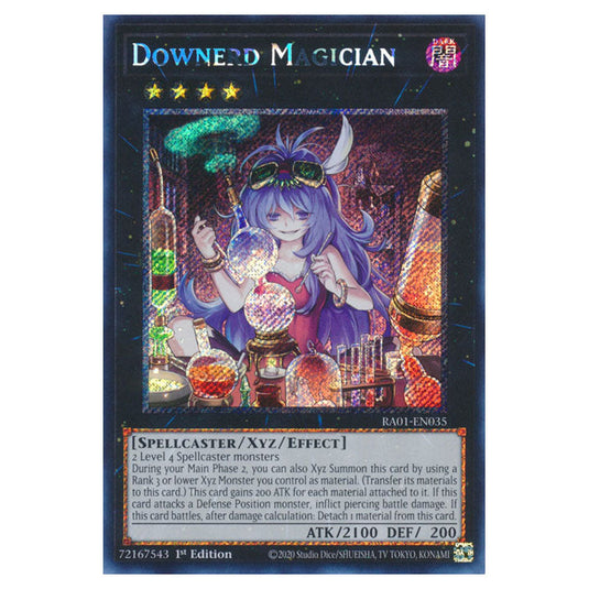 Yu-Gi-Oh! - 25th Anniversary Rarity Collection - Downerd Magician (Platinum Rare) RA01-EN035-PR