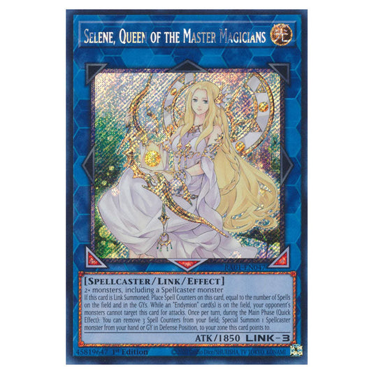 Yu-Gi-Oh! - 25th Anniversary Rarity Collection - Selene, Queen of the Master Magicians (Platinum Rare) RA01-EN047-PR