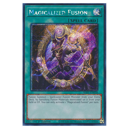 Yu-Gi-Oh! - 25th Anniversary Rarity Collection - Magicalized Fusion (Platinum Rare) RA01-EN058-PR