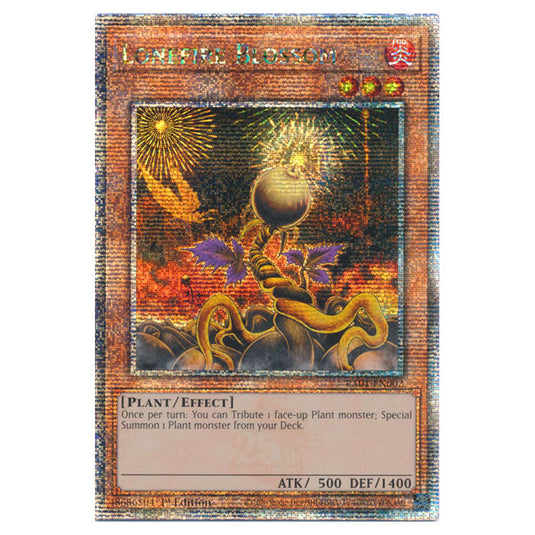 Yu-Gi-Oh! - 25th Anniversary Rarity Collection - Lonefire Blossom (Quarter Century Secret Rare) RA01-EN002-QCSR