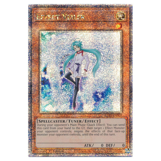 Yu-Gi-Oh! - 25th Anniversary Rarity Collection - Effect Veiler (Quarter Century Secret Rare) RA01-EN003-QCSR