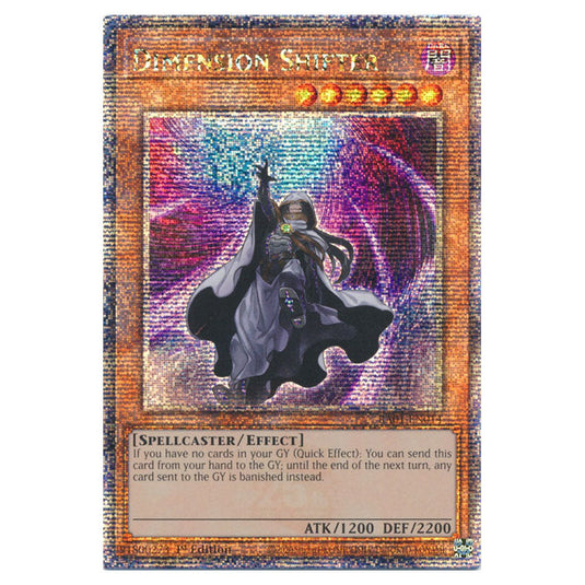 Yu-Gi-Oh! - 25th Anniversary Rarity Collection - Dimension Shifter (Quarter Century Secret Rare) RA01-EN014-QCSR