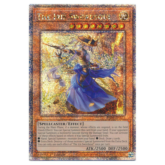 Yu-Gi-Oh! - 25th Anniversary Rarity Collection - The Iris Swordsoul (Quarter Century Secret Rare) RA01-EN023-QCSR