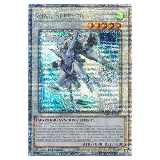 Yu-Gi-Oh! - 25th Anniversary Rarity Collection - Junk Speeder (Quarter Century Secret Rare) RA01-EN032-QCSR