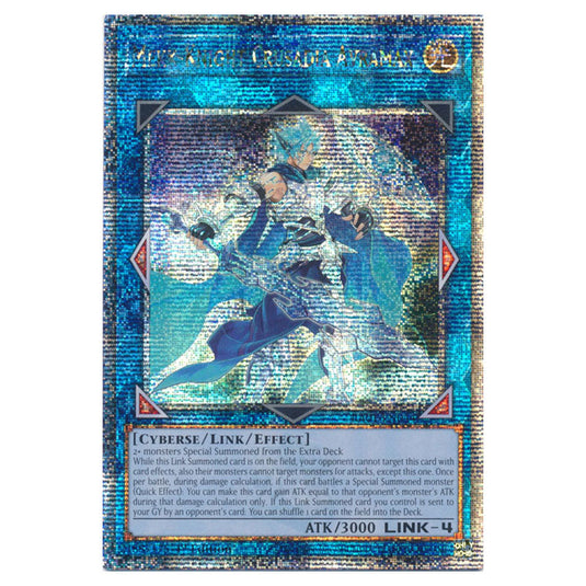 Yu-Gi-Oh! - 25th Anniversary Rarity Collection - Mekk-Knight Crusadia Avramax (Quarter Century Secret Rare) RA01-EN044-QCSR