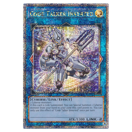 Yu-Gi-Oh! - 25th Anniversary Rarity Collection - Code Talker Inverted (Quarter Century Secret Rare) RA01-EN045-QCSR