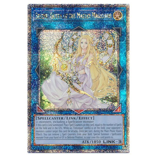 Yu-Gi-Oh! - 25th Anniversary Rarity Collection - Selene, Queen of the Master Magicians (Quarter Century Secret Rare) RA01-EN047-QCSR