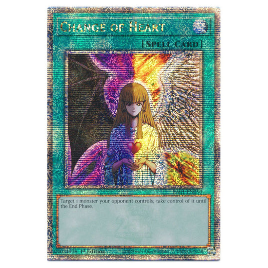 Yu-Gi-Oh! - 25th Anniversary Rarity Collection - Change of Heart (Quarter Century Secret Rare) RA01-EN050-QCSR