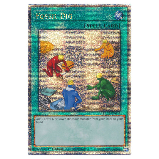 Yu-Gi-Oh! - 25th Anniversary Rarity Collection - Fossil Dig (Quarter Century Secret Rare) RA01-EN053-QCSR
