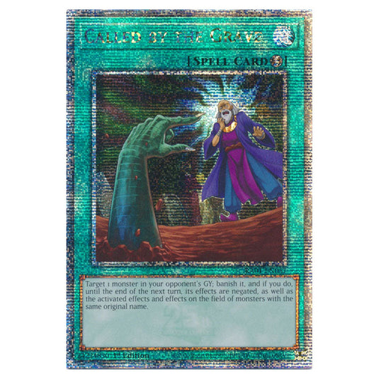 Yu-Gi-Oh! - 25th Anniversary Rarity Collection - Called by the Grave (Quarter Century Secret Rare) RA01-EN057-QCSR