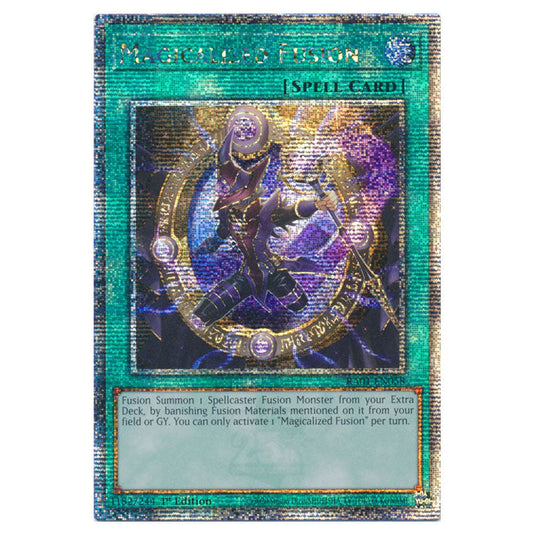 Yu-Gi-Oh! - 25th Anniversary Rarity Collection - Magicalized Fusion (Quarter Century Secret Rare) RA01-EN058-QCSR