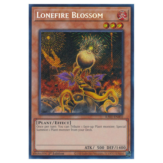 Yu-Gi-Oh! - 25th Anniversary Rarity Collection - Lonefire Blossom (Secret Rare) RA01-EN002-SECR