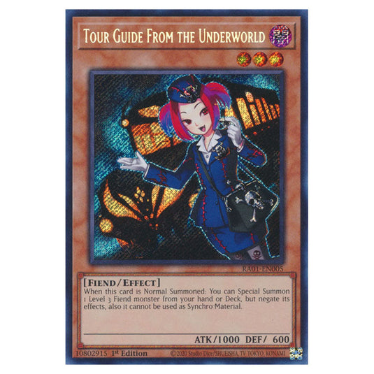 Yu-Gi-Oh! - 25th Anniversary Rarity Collection - Tour Guide From the Underworld (Secret Rare) RA01-EN005-SECR