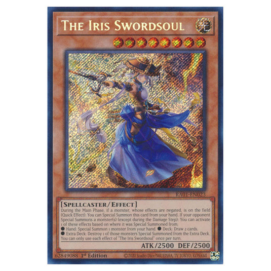 Yu-Gi-Oh! - 25th Anniversary Rarity Collection - The Iris Swordsoul (Secret Rare) RA01-EN023-SECR