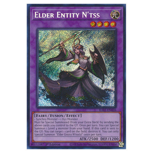 Yu-Gi-Oh! - 25th Anniversary Rarity Collection - Elder Entity N'tss (Secret Rare) RA01-EN026-SECR