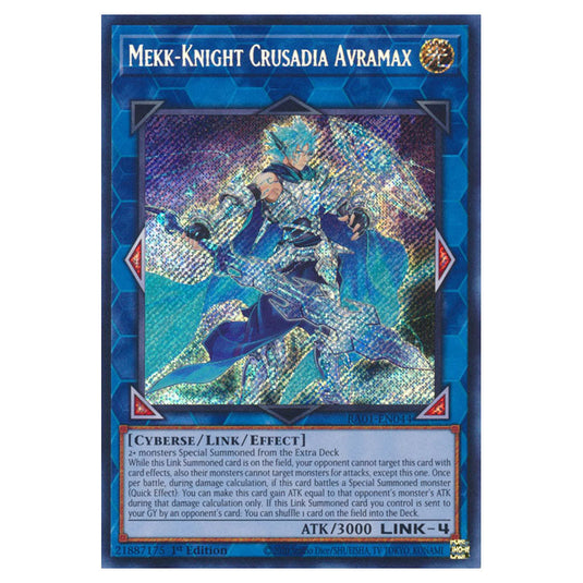 Yu-Gi-Oh! - 25th Anniversary Rarity Collection - Mekk-Knight Crusadia Avramax (Secret Rare) RA01-EN044-SECR