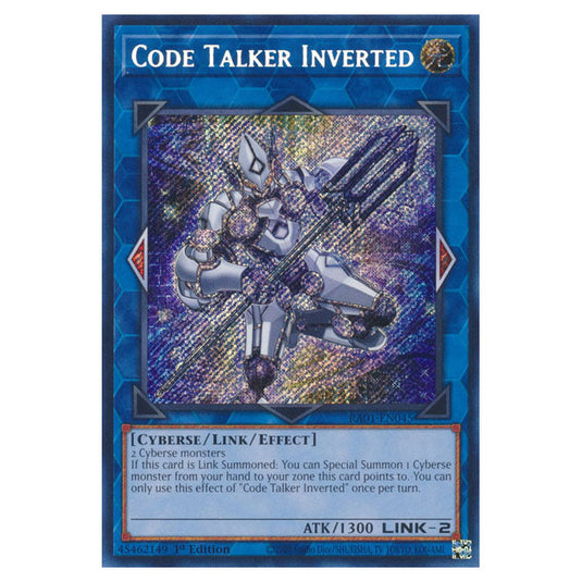 Yu-Gi-Oh! - 25th Anniversary Rarity Collection - Code Talker Inverted (Secret Rare) RA01-EN045-SECR