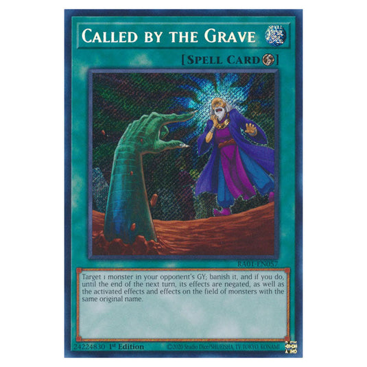 Yu-Gi-Oh! - 25th Anniversary Rarity Collection - Called by the Grave (Secret Rare) RA01-EN057-SECR
