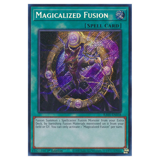 Yu-Gi-Oh! - 25th Anniversary Rarity Collection - Magicalized Fusion (Secret Rare) RA01-EN058-SECR