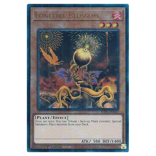 Yu-Gi-Oh! - 25th Anniversary Rarity Collection - Lonefire Blossom (Ultimate Rare) RA01-EN002-ULTIR