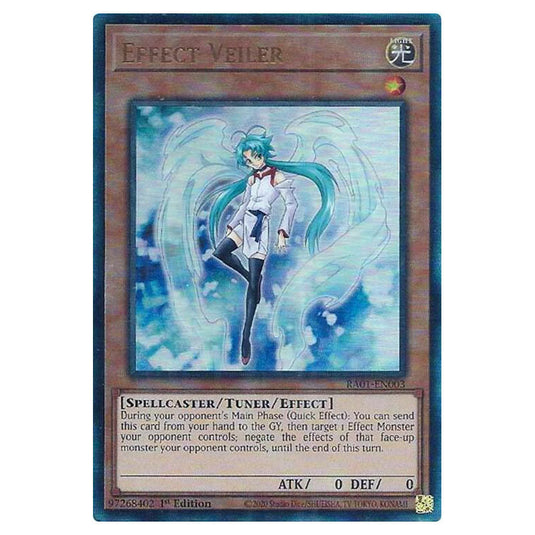 Yu-Gi-Oh! - 25th Anniversary Rarity Collection - Effect Veiler (Ultimate Rare) RA01-EN003-ULTIR