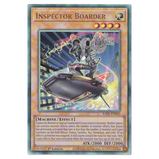 Yu-Gi-Oh! - 25th Anniversary Rarity Collection - Inspector Boarder (Ultimate Rare) RA01-EN010-ULTIR